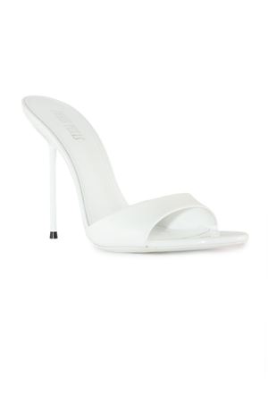 Mules in white leather PARIS TEXAS | PX836XNPMROPTICWHITE